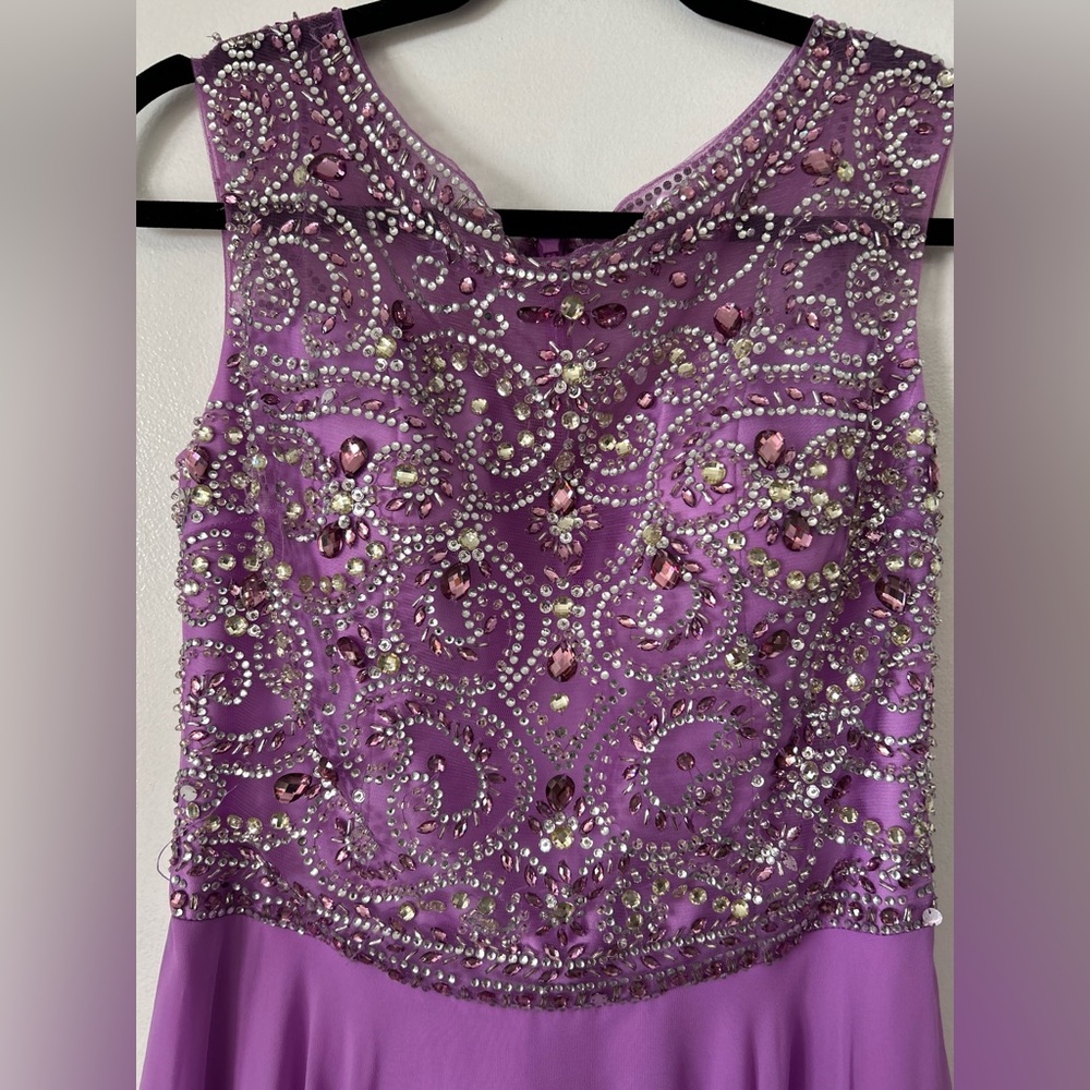 Lavender prom dress